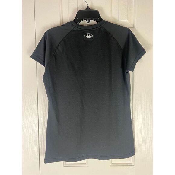 Underarmour Heatgear Womens Black Shirt Size Md - Picture 3 of 4